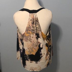 Bar III racer back flowy tank